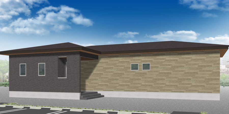 【新築】ハートフルキッズ本郷台保育園 外観パース図 【新築】ハートフルキッズ本郷台保育園 外観パース図