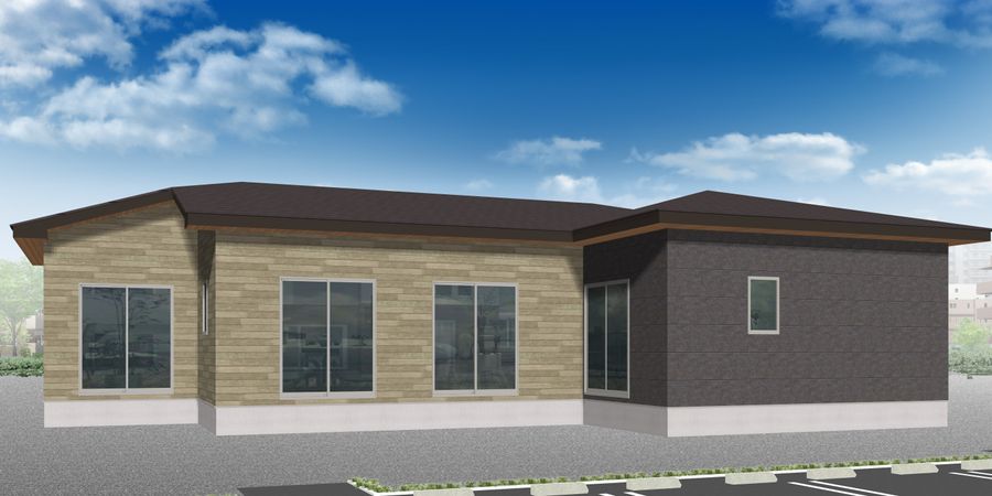 【新築】ハートフルキッズ本郷台保育園 外観パース図 【新築】ハートフルキッズ本郷台保育園 外観パース図