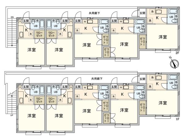 エステート辻堂 間取図(平面図) 間取図(平面図)