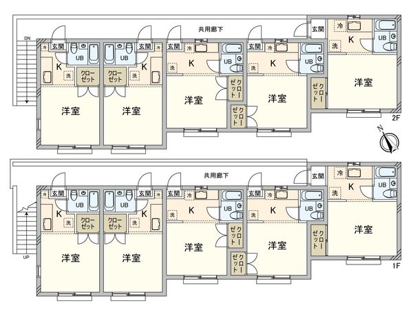 エステート辻堂 間取図(平面図) エステート辻堂 間取図(平面図)