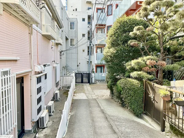 前面道路と周辺環境