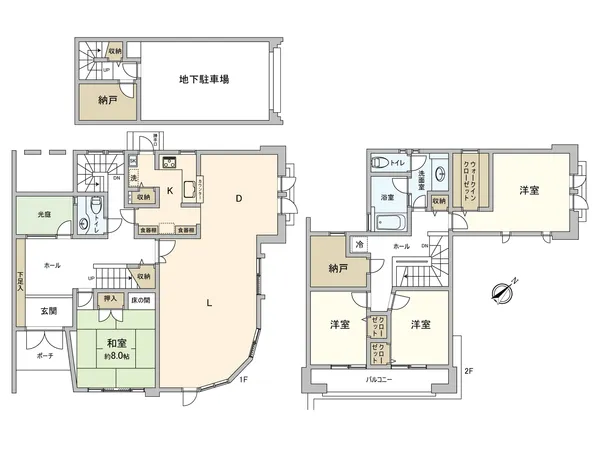 A棟間取図