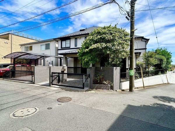 ヒルクレスト横浜・4戸(三井ホーム施工のテラスハウス2棟) 外観