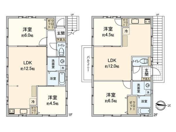 ル コンフォール 間取図(平面図) ル コンフォール 間取図(平面図)