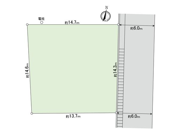 港北区小机町(土地) 区画図 区画図