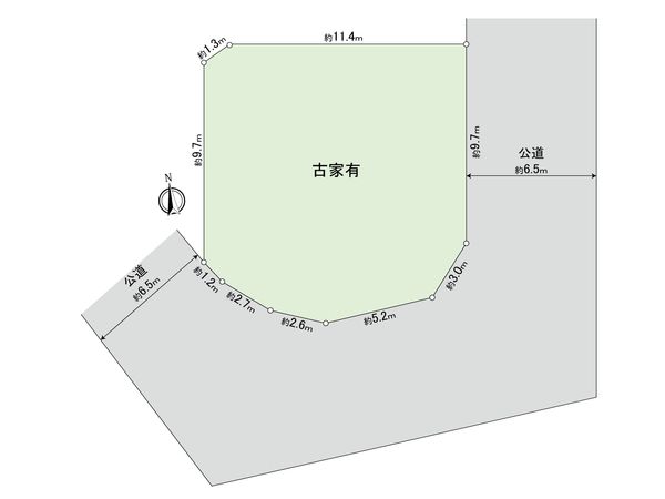 港北区篠原町(土地) 区画図 港北区篠原町(土地) 区画図