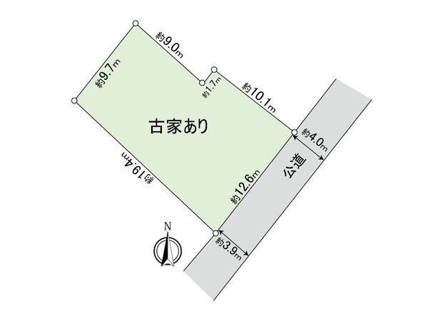 港北区菊名5丁目(土地) 区画図 港北区菊名5丁目(土地) 区画図