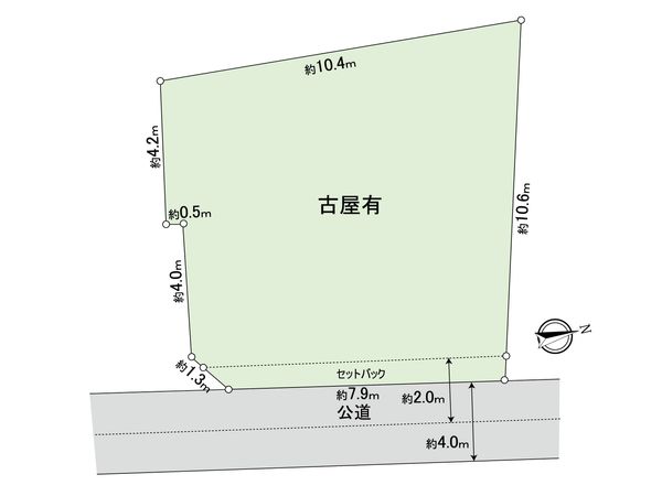 緑区東本郷5丁目(土地) 区画図