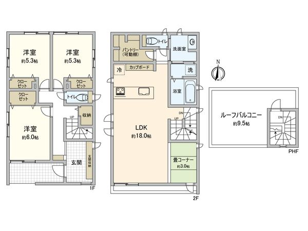 間取図(平面図)