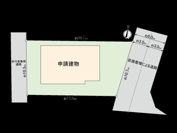 都筑区中川5丁目(戸建) 間取図(平面図)