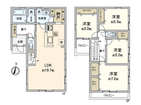 間取図(平面図)