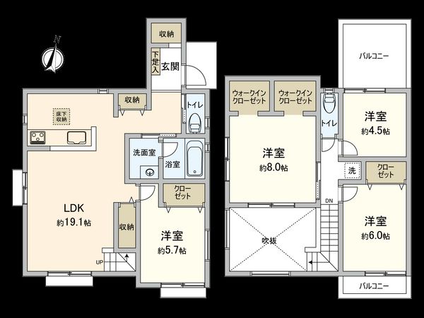 間取図(平面図)