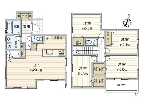 間取図(平面図)