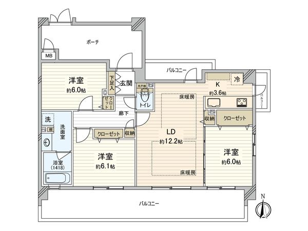 間取図(平面図)