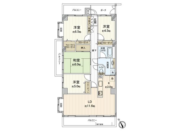 間取図(平面図)