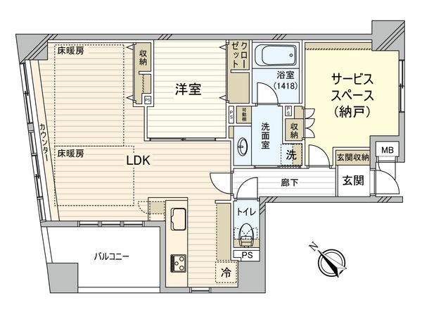 間取図(平面図)
