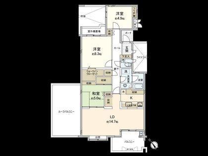 間取図(平面図)