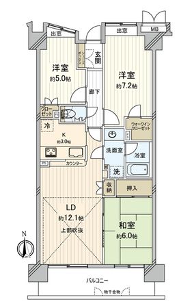 間取図(平面図)