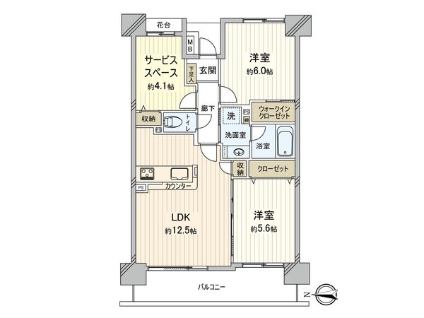 菊名パーク・ホームズ参番館 間取図(平面図) 菊名パーク・ホームズ参番館 間取図(平面図)