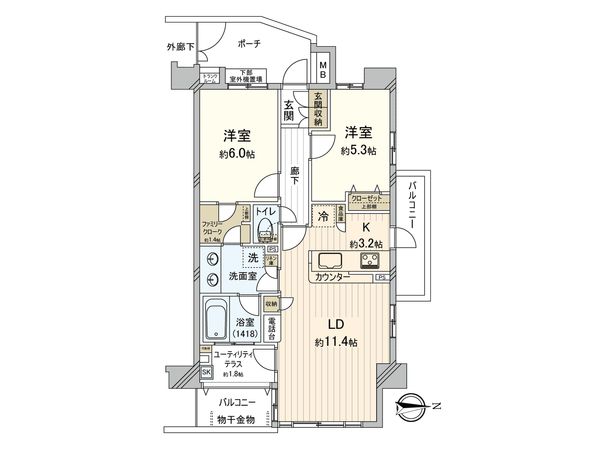 間取図(平面図)