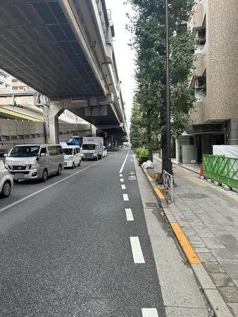 前面道路の様子