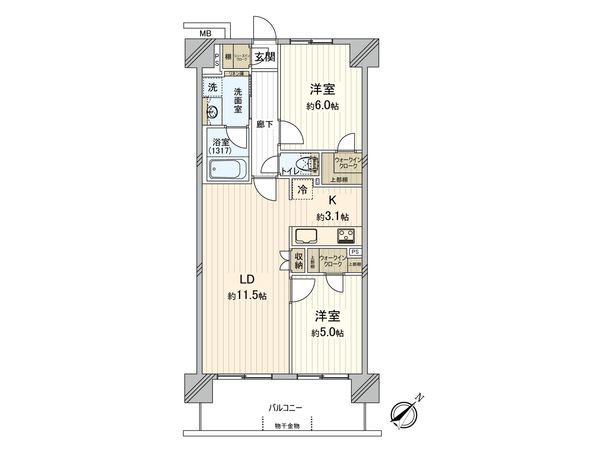 サンクレイドル新横浜 間取図(平面図) サンクレイドル新横浜 間取図(平面図)