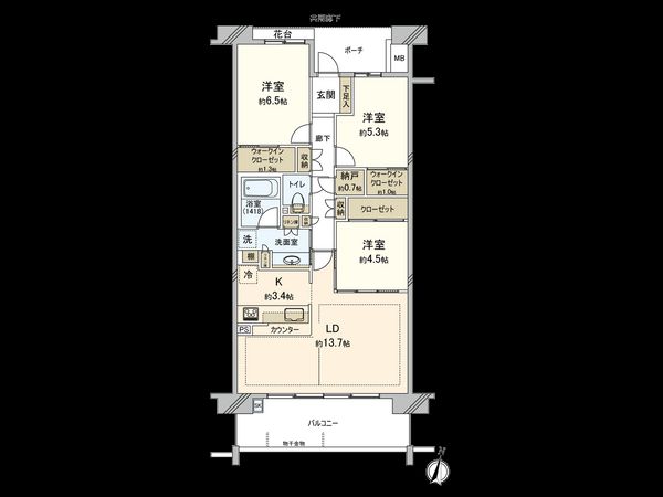 間取図(平面図)