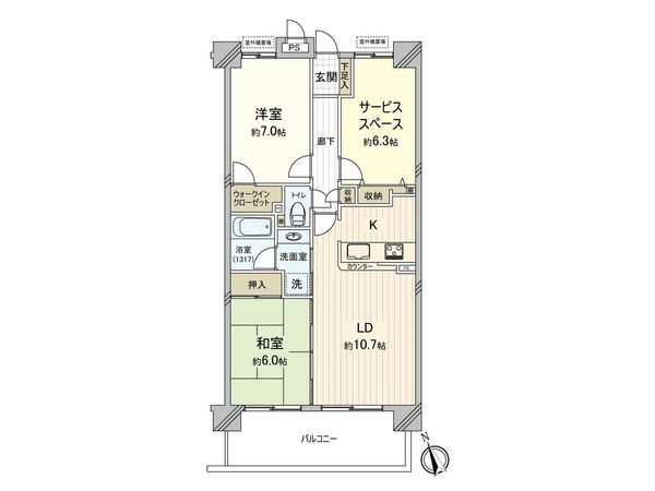 間取図(平面図)
