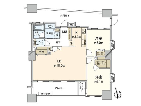 アトレフォルム横濱松ヶ丘 間取図(平面図) アトレフォルム横濱松ヶ丘 間取図(平面図)