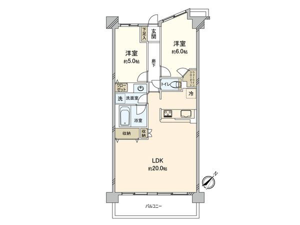 モアクレストアクゼス新横浜 間取図(平面図) モアクレストアクゼス新横浜 間取図(平面図)