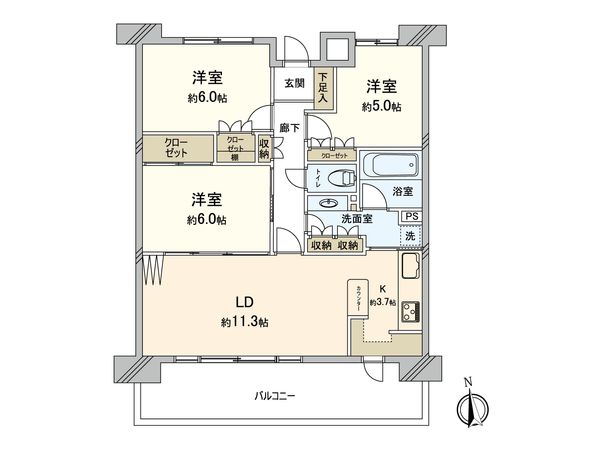間取図(平面図)