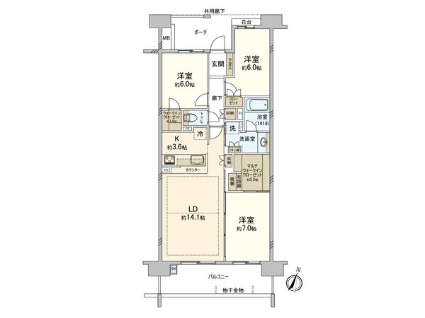 間取図(平面図)