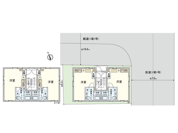 グランソレイユ 間取図(平面図)