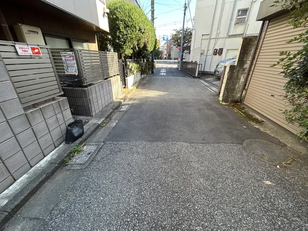 前面道路