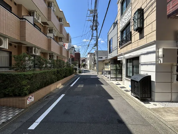 前面道路(北側から)