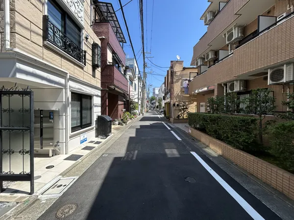 前面道路(南側から)