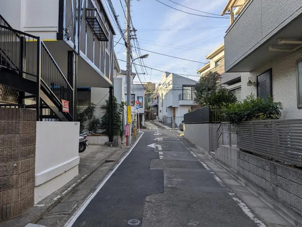 前面道路