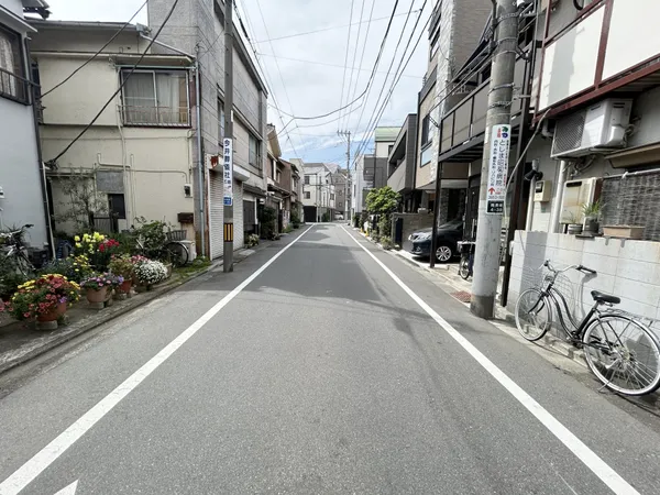 物件前面道路（南西側）