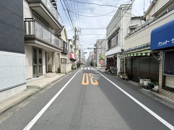 物件前面道路（南西側）