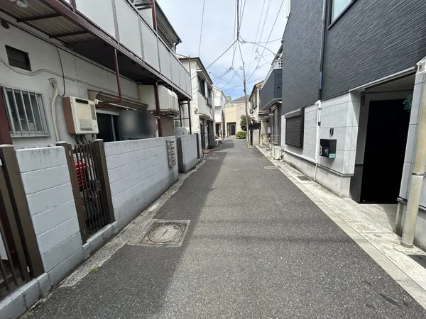 物件前面道路（南東側）