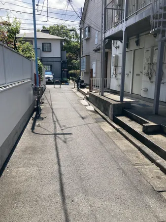 前面道路