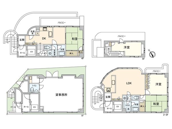 鈴和南大塚マンション 間取図(平面図)