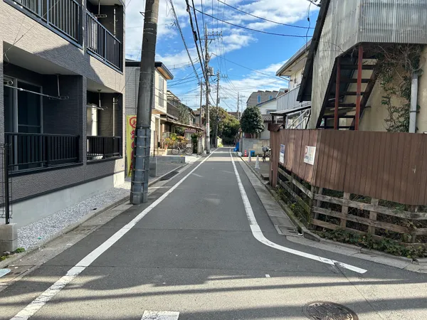 前面道路