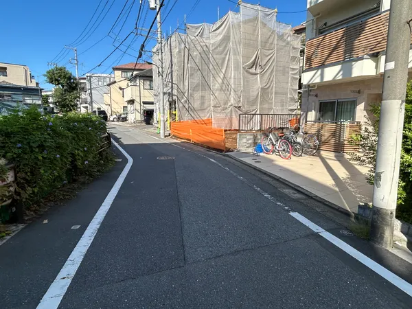 前面道路