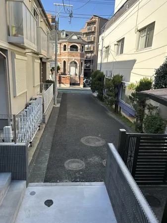 前面道路