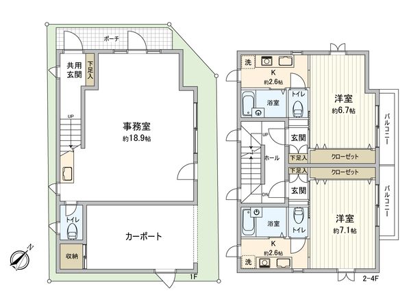間取図(平面図)