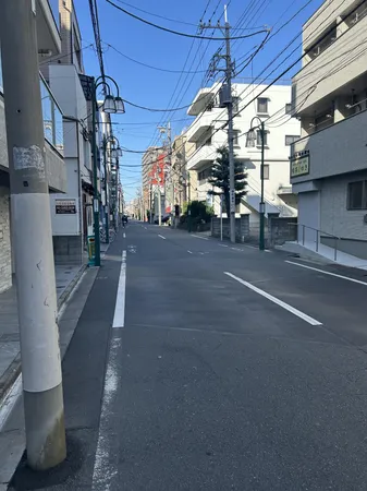 前面道路