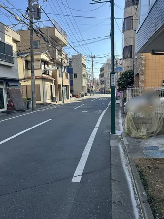前面道路