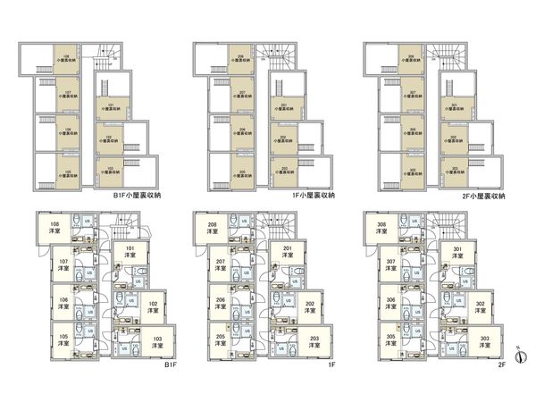 カーサニエベ 間取図(平面図)