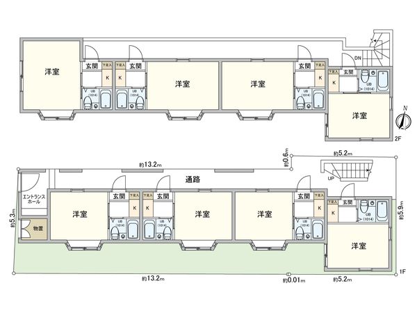 シャトレ秋葉原 間取図(平面図) シャトレ秋葉原 間取図(平面図)